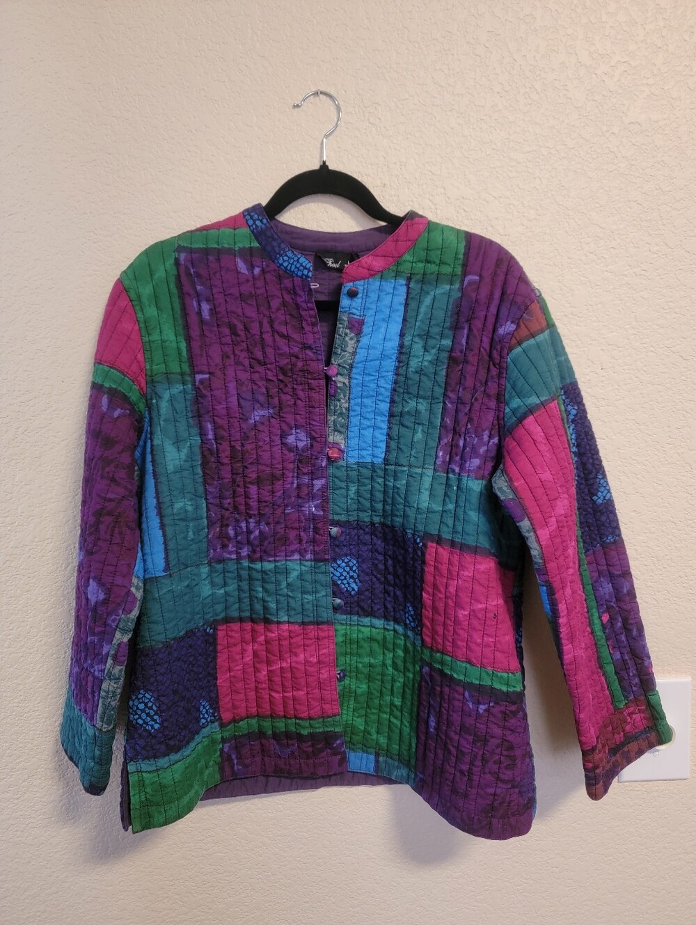 Vintage Phool Quilted Patchwork Jacket